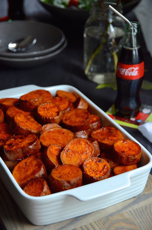 Chipotle Coca-Cola Sweet Potatoes